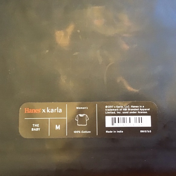 Hanes X Karla “The Baby” Crop Tee - Picture 8 of 12